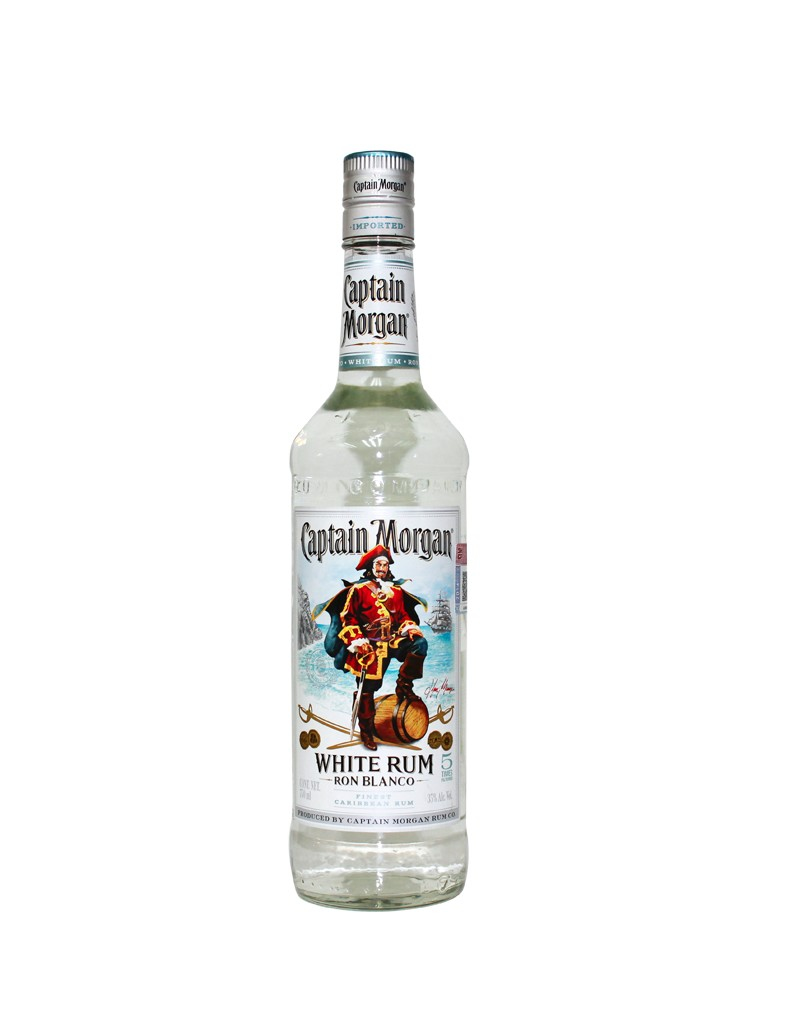 RON CAPITAN MORGAN WHITE 750 ML