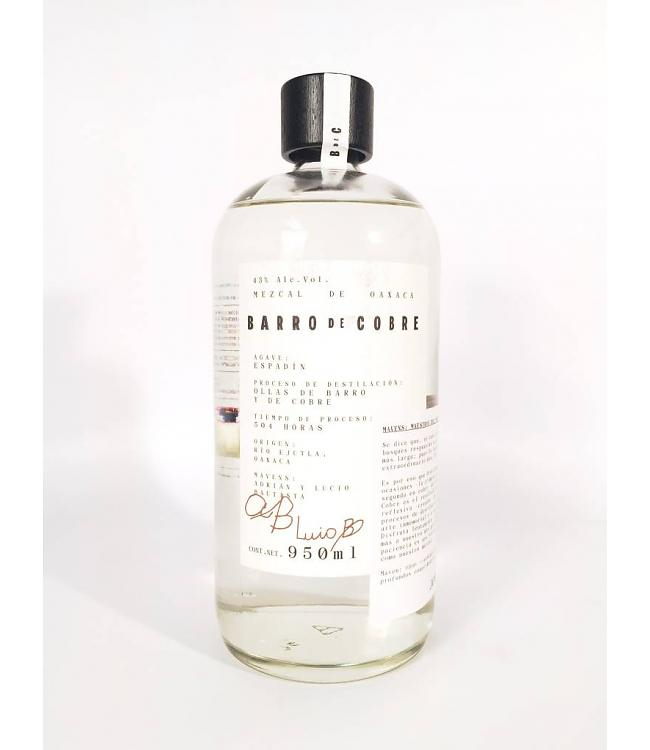 MEZCAL BARRO COBRE ESPADIN 950ML