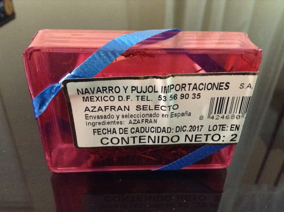 AZAFRÁN EN HEBRA NOVELDA CAJA 2GR